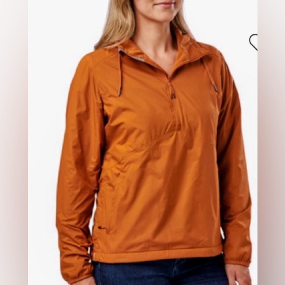5.11 Women’s Seacoast Anorak Tactical Hooded Jacket - Burnt Orange